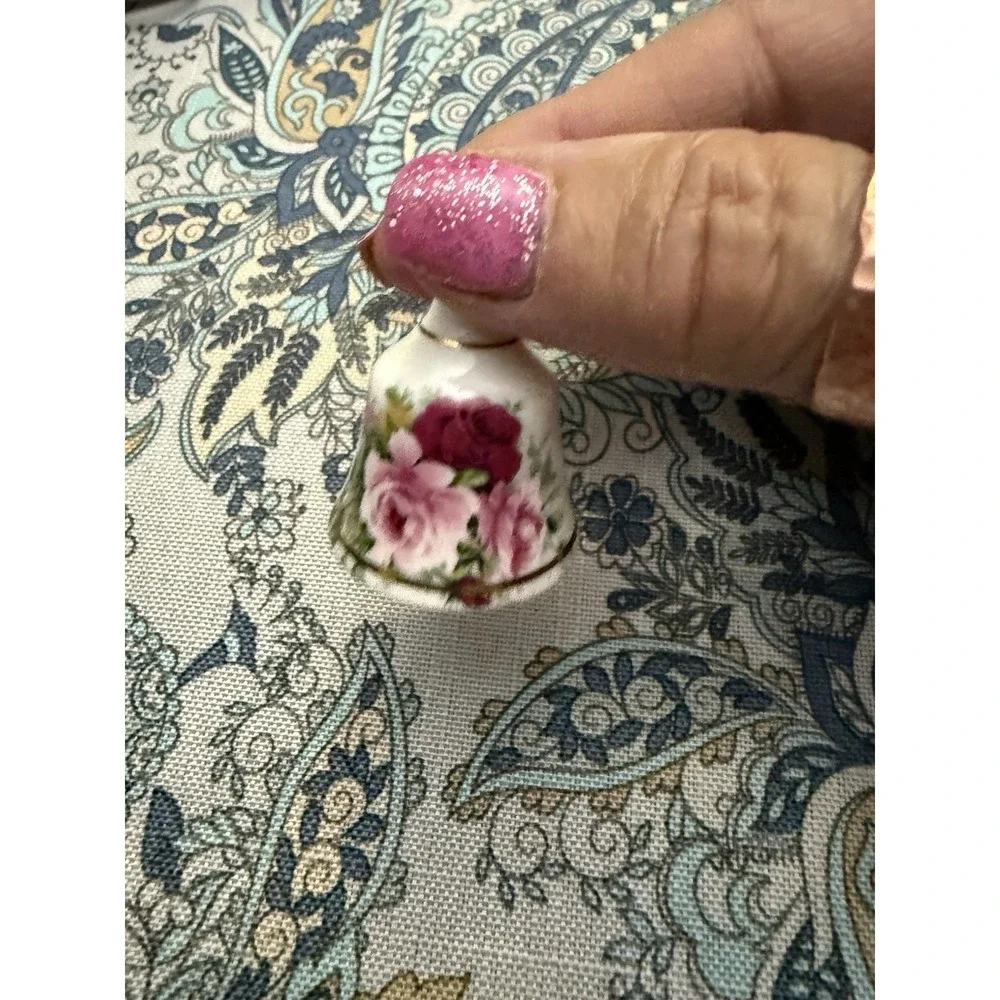 Vintage Mini Ashleydale Porcelain Fine Bone China English Bell